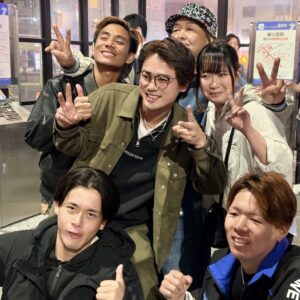 2人の歓迎会＆ニックの送別会